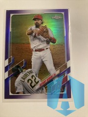 Anthony Rendon 2021 Topps Chrome #58 Purple 056/299